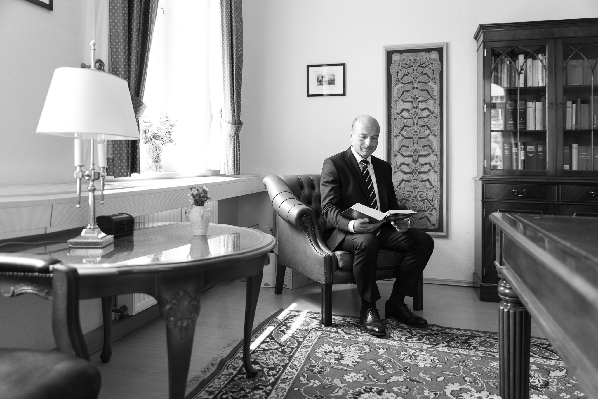 Notar Dr. Bodo Zumpe im Notariat